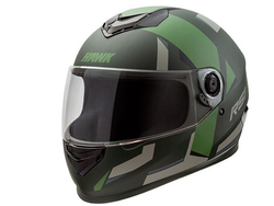 CASCO INTEGRAL HAWK RS1F VERDE CAMOU MATE XL (62) (x1/x4)