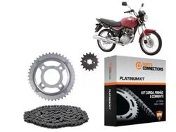 KIT TRANSMISION PLATINUM HONDA CG150 43T-16T - 428H-118L PARTS CONNECTION