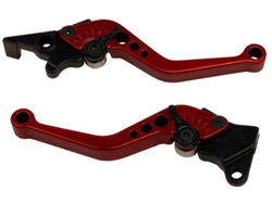 JUEGO MANIJA FRENO/EMBRAGUE REGULABLE CB 300R / TWISTER / STRADA PRETO ROJO COMETA