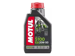 ACEITE MOTUL 5100 TECH ESTER 4T 20W50 1L