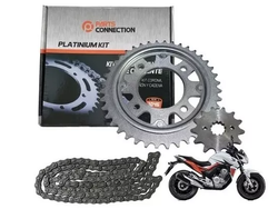 KIT TRANSMISION PLATINUM HONDA HONDA CB250 TWISTER 40T-13T - 520H-110L PARTS CONNECTION
