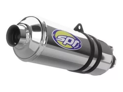 ESCAPE SPR ENDURO UNIVERSAL ALUMINIUM 4 105X80 OVALADO SILENCIADOR