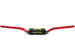 MANUBRIO WR5 28,6MM WIRTZ FATBAR (ALTO/HI) ROJO/RED