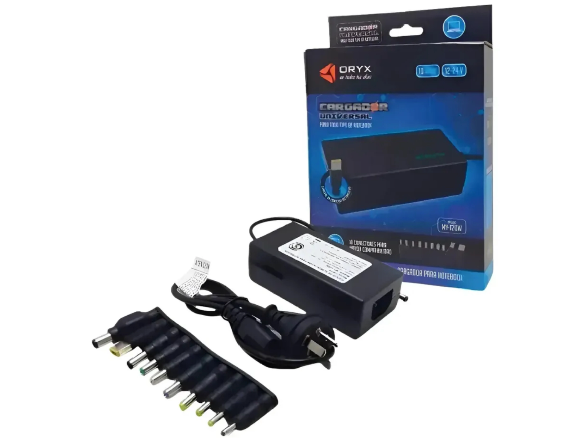 Cargador Universal 12v-24v 5A (Puntas Adaptadoras)