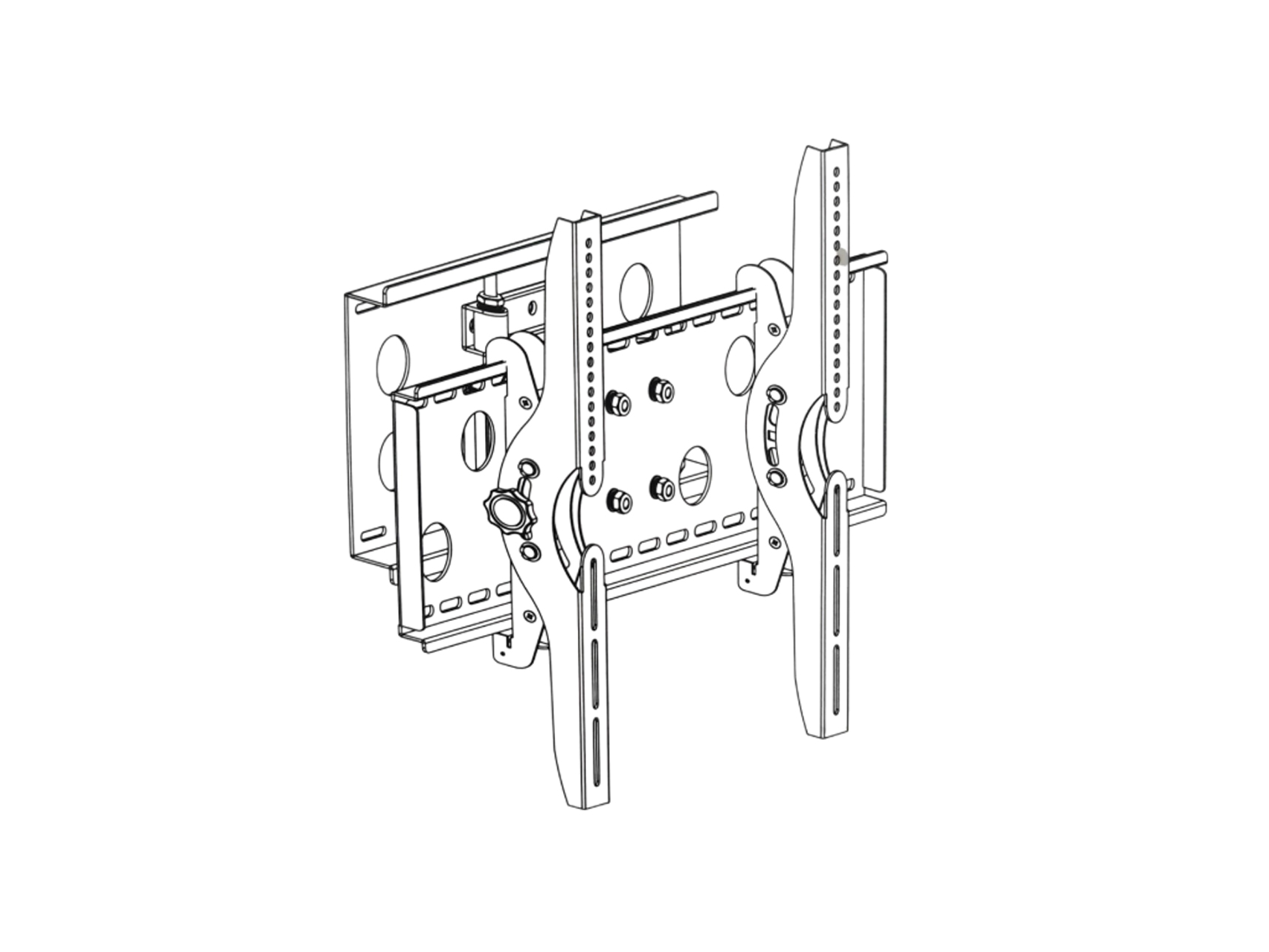 Soporte Movil Super Reforzado (desde 70" en adelante)