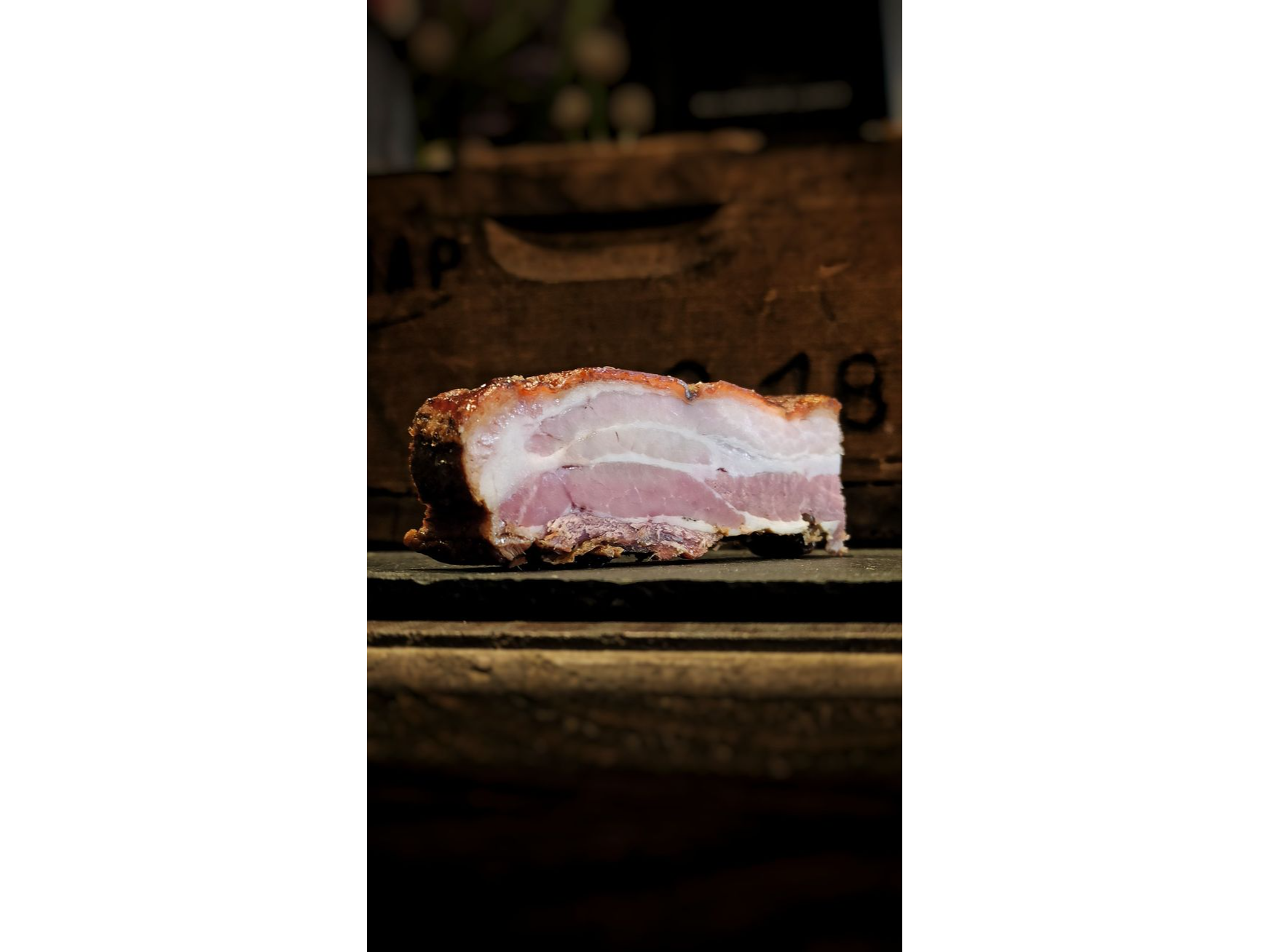 Panceta salada en plancha