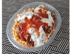 TALLARINES CASEROS CON CARNE