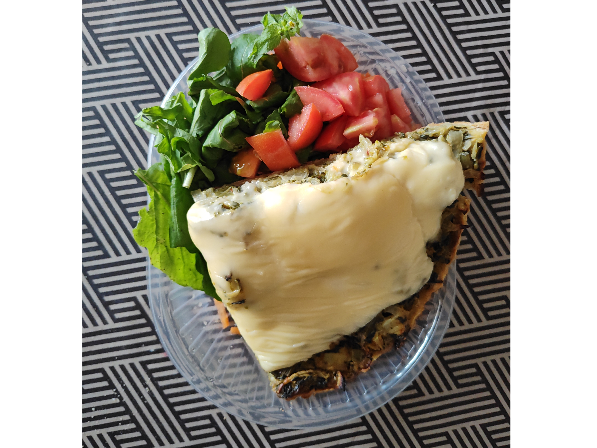 TARTA DE BROCOLI y ESPINACAS