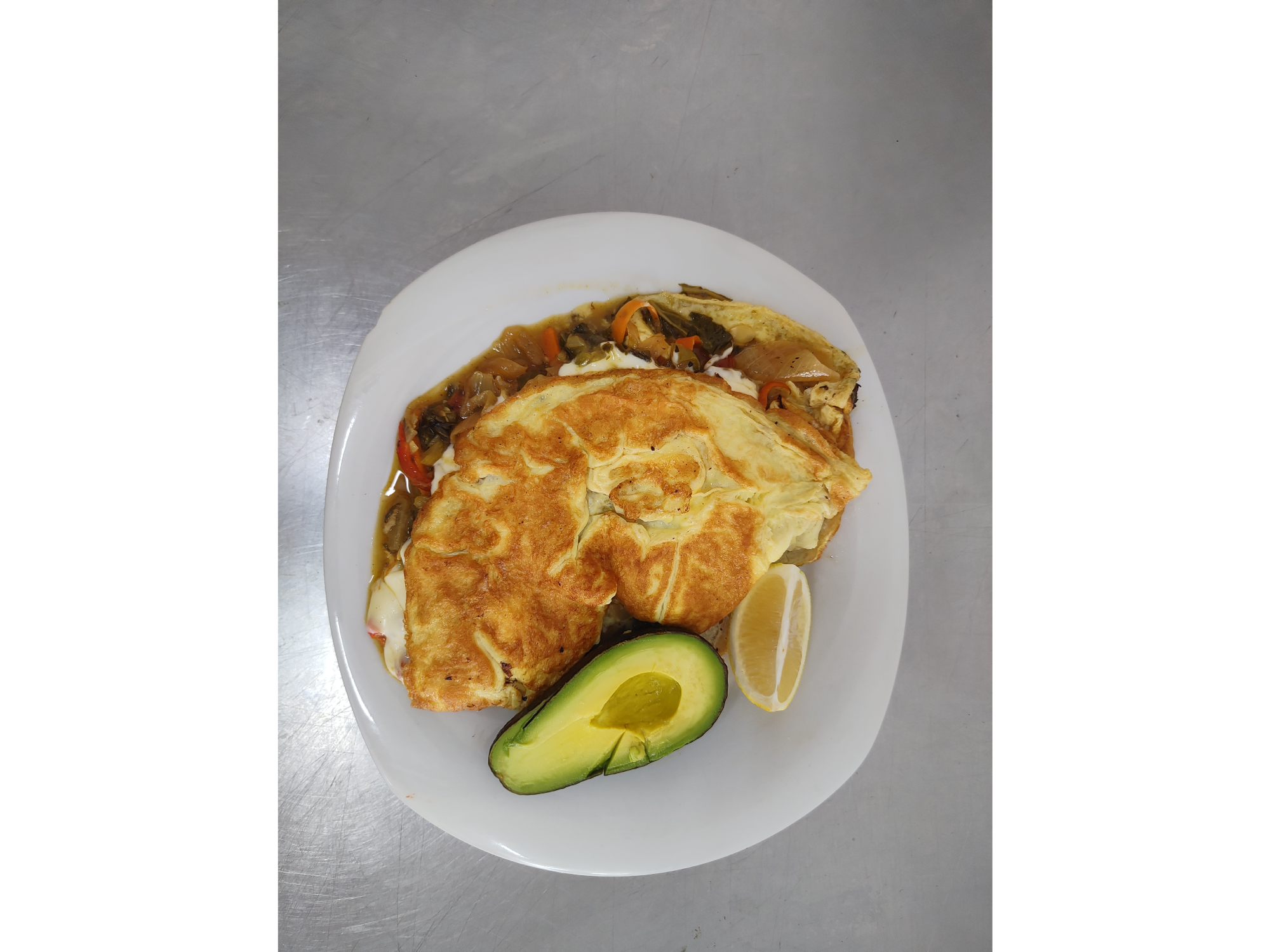 OMELETTE DE VERDURAS