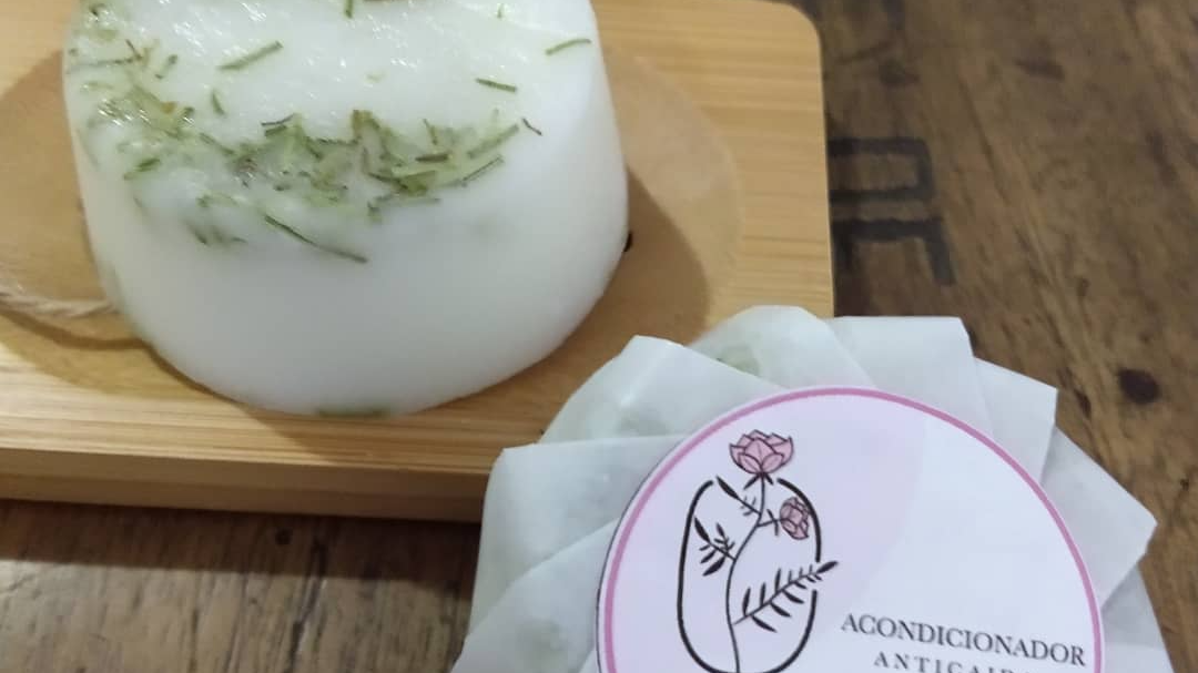 Acondicionador sólido natural