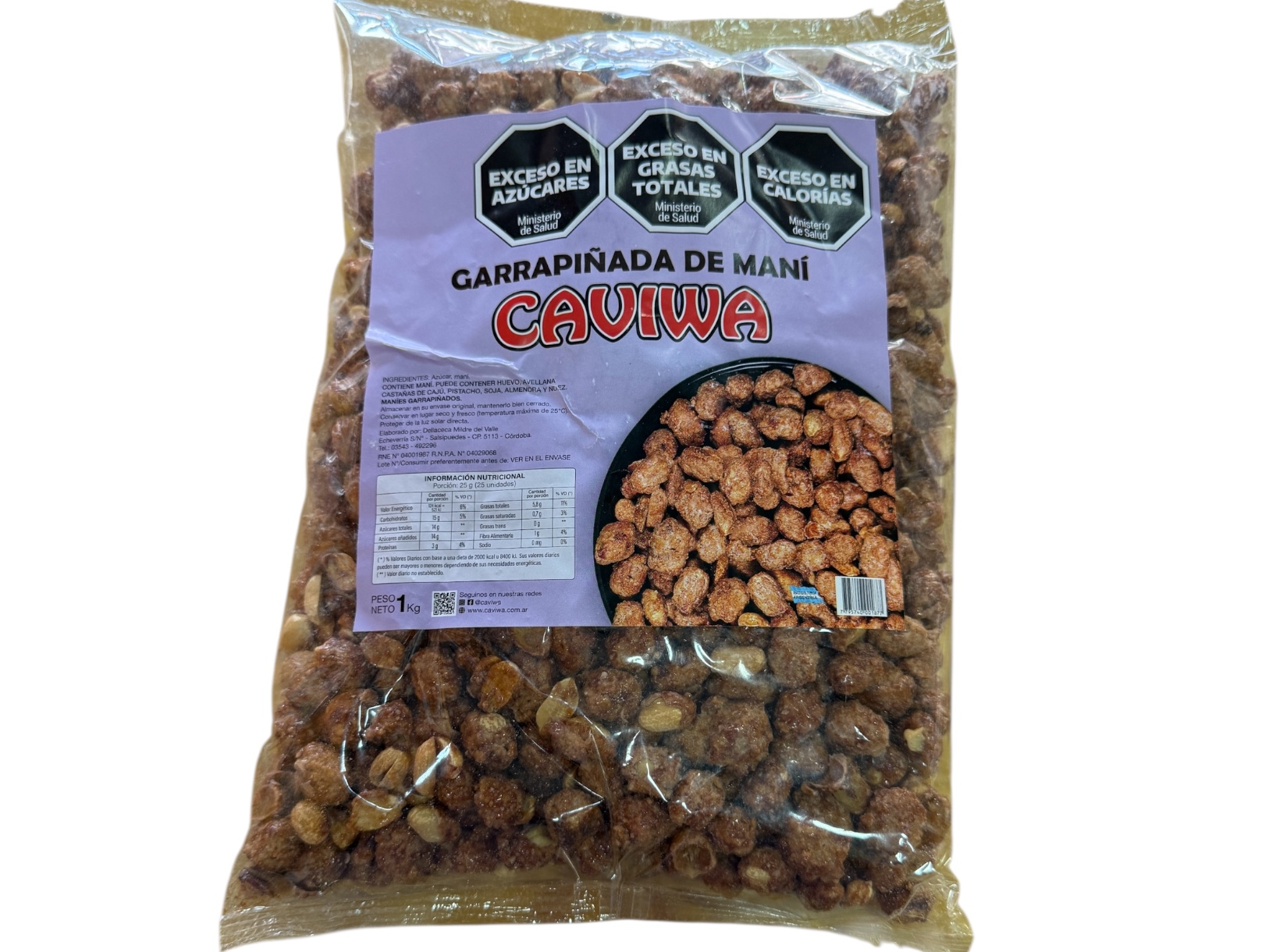 Carrapiñadas de maní x1kg