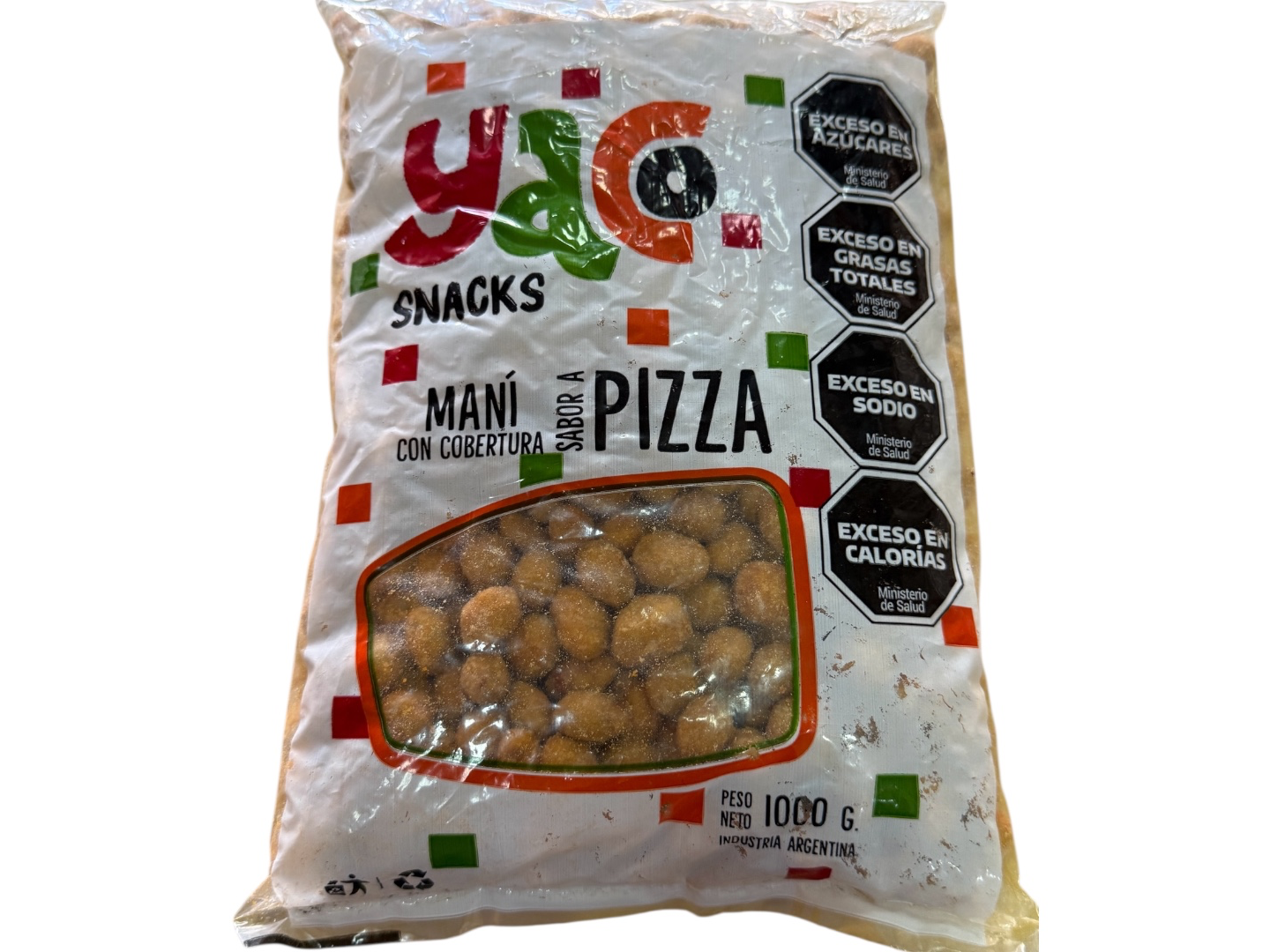 Maní saborizado pizza x1kg