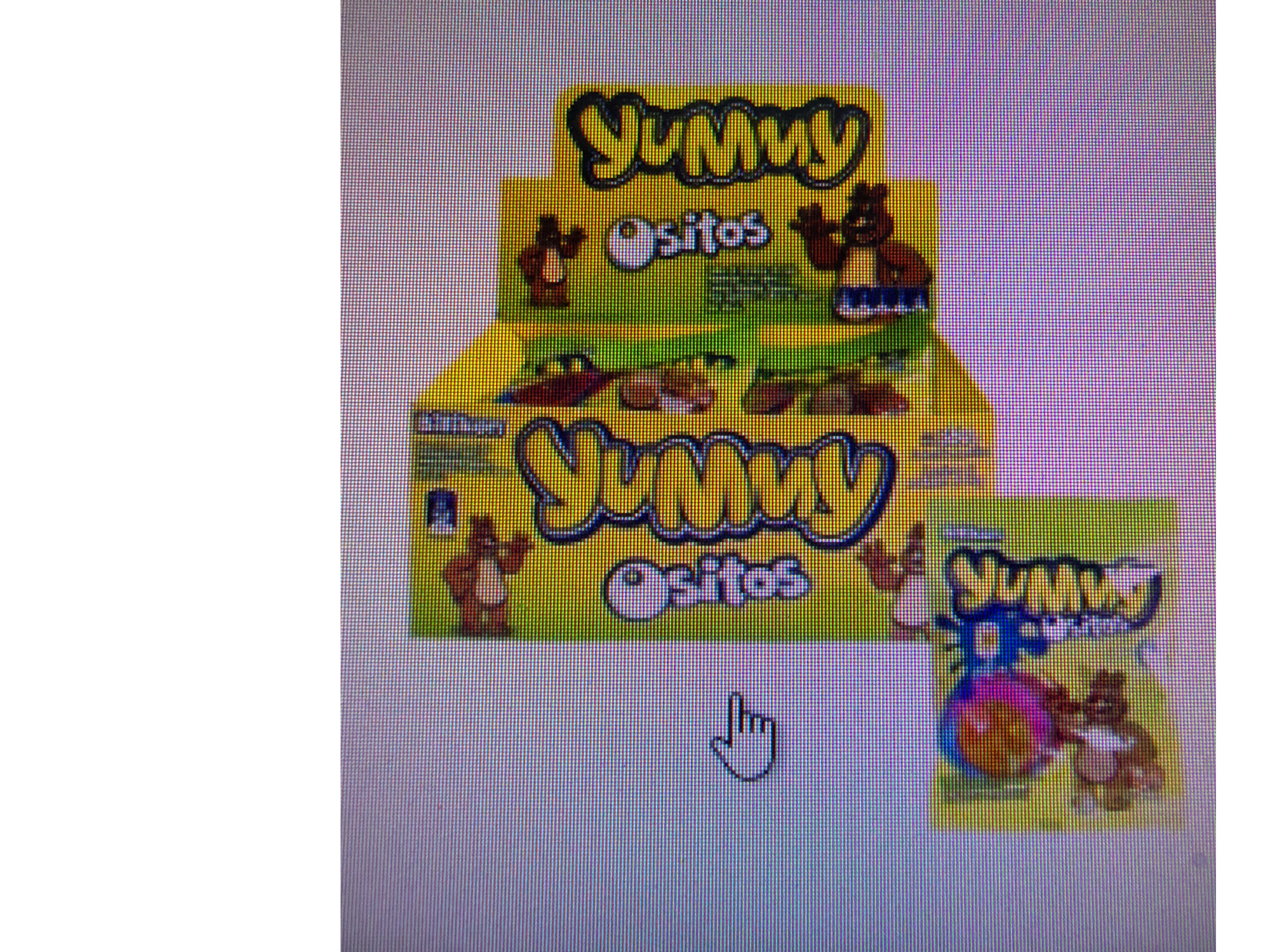 Goma yummy ositos 30g x12 u