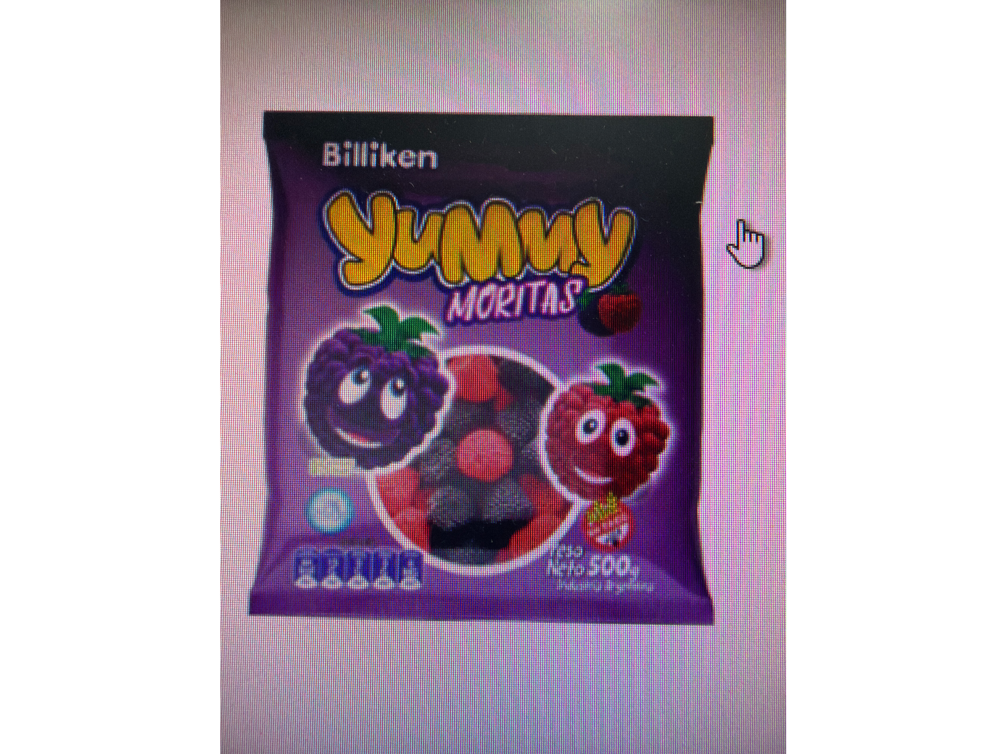 Goma yummy moritas x 500g
