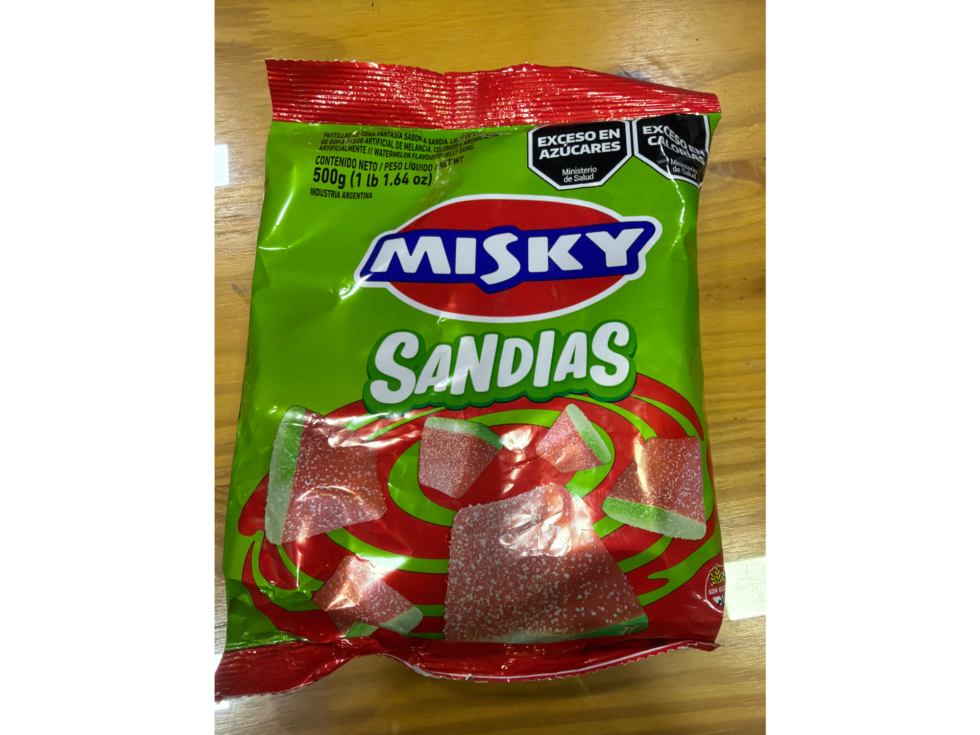 Goma misky sandía x500g