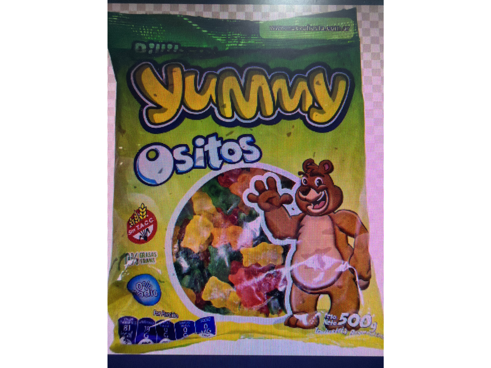 Goma yummy ositos x 500g