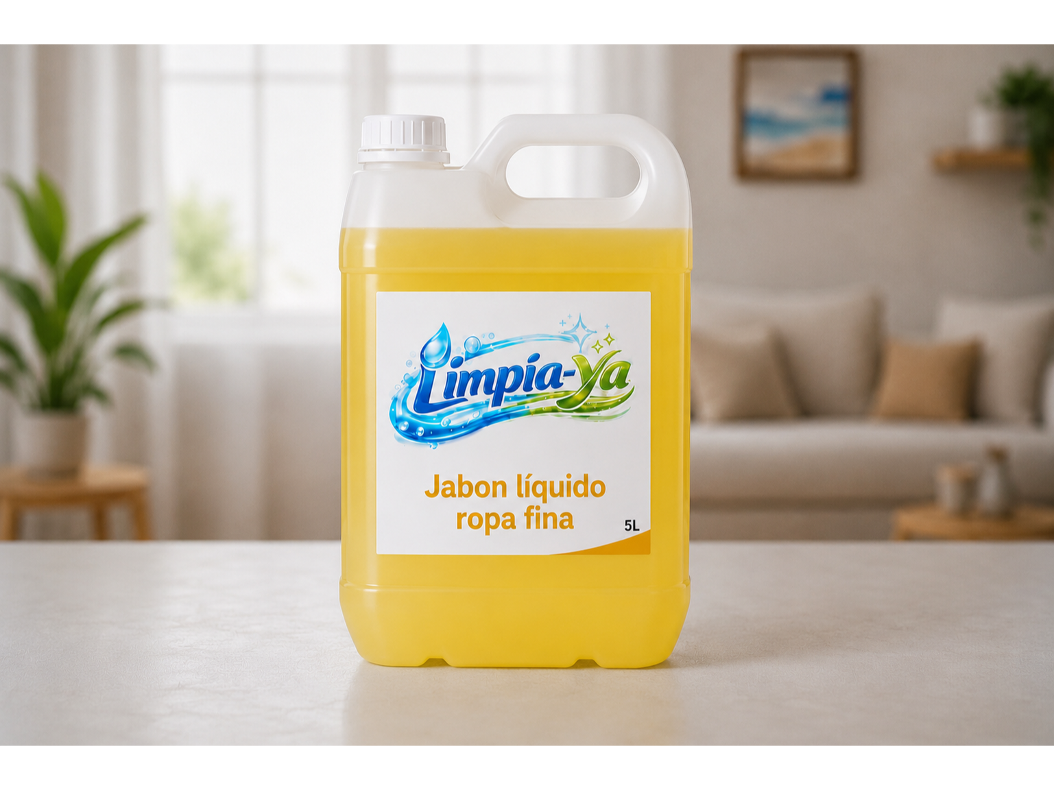 Jabon liquido Ropa Fina 5 L