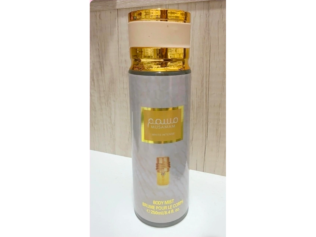 BODY SPLASH MOUSSAMAN WHITE INTENSE 250ML de Modaroma