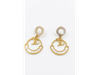 AROS SIMIL LOUIS VUITTON CON STRASS