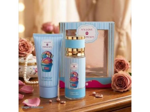 KIT BODY MIST 100 ML Y BODY LOTION 75ML VANILLA FREACK GIVE ME GOURMAND