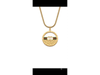 CHOKER SIMIL GUCCI DORADO ACERO