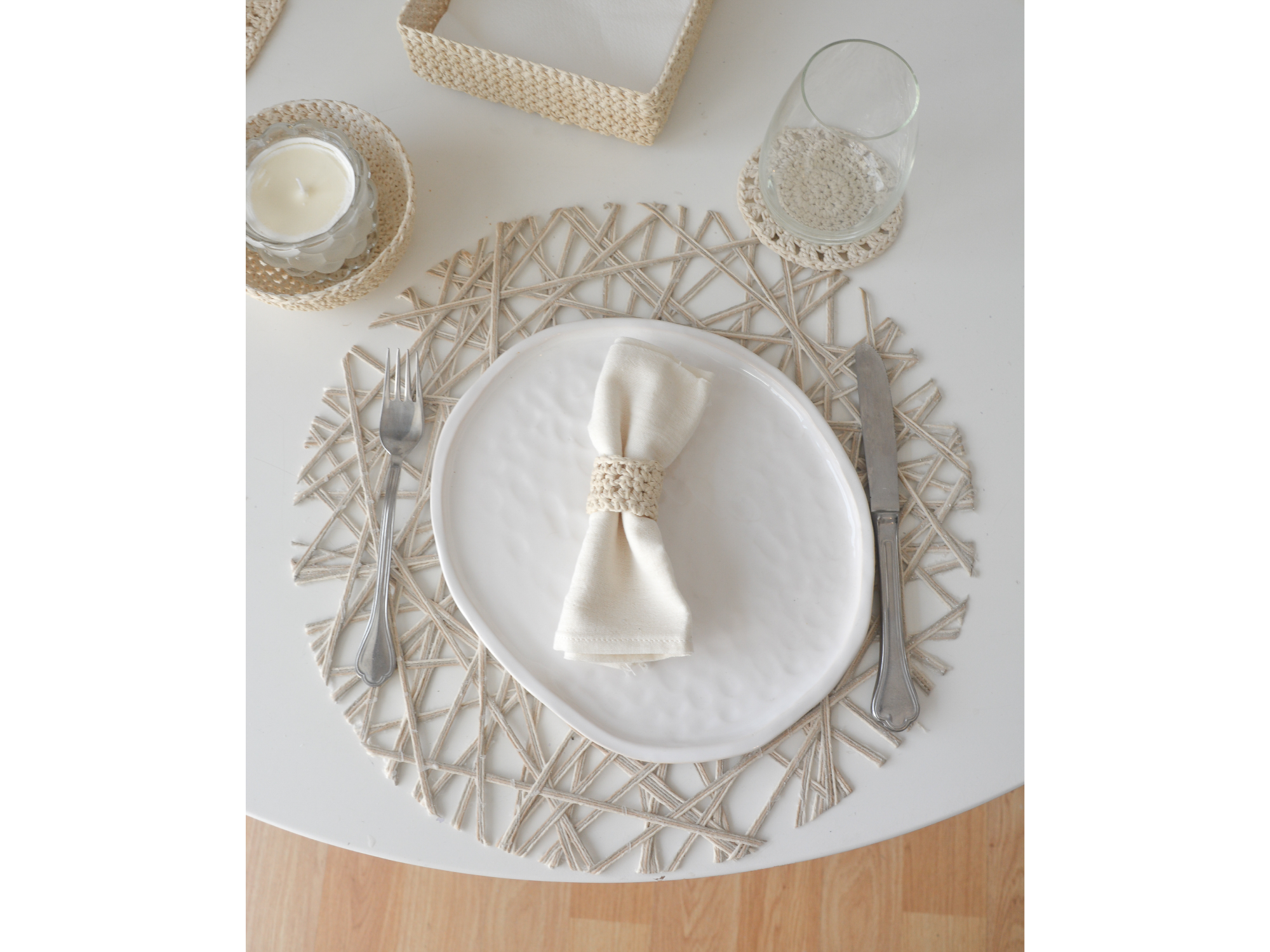 Individuales Geo Redondos