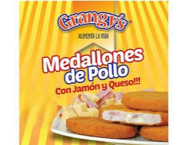 Medallon Pollo c/J y Q x 5Kg