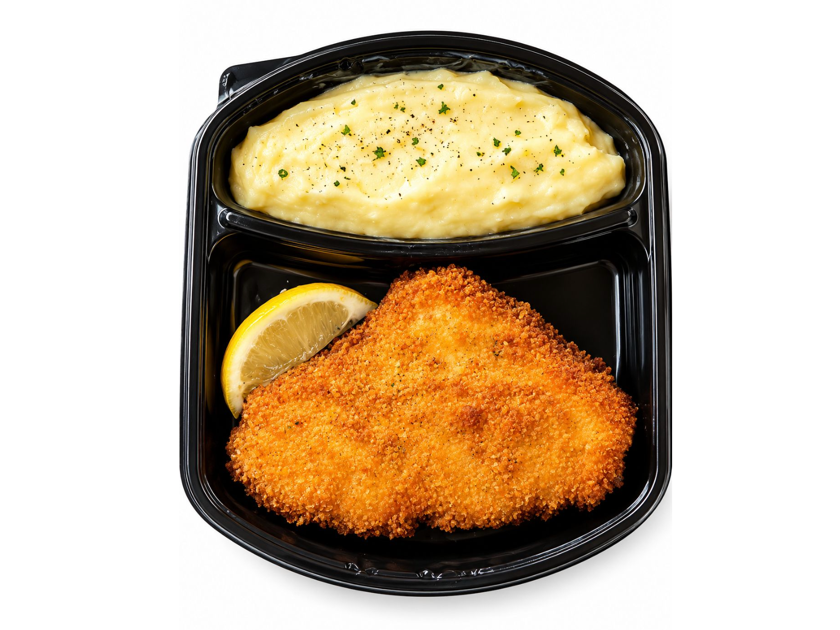 Milanesa de Pollo con Pure