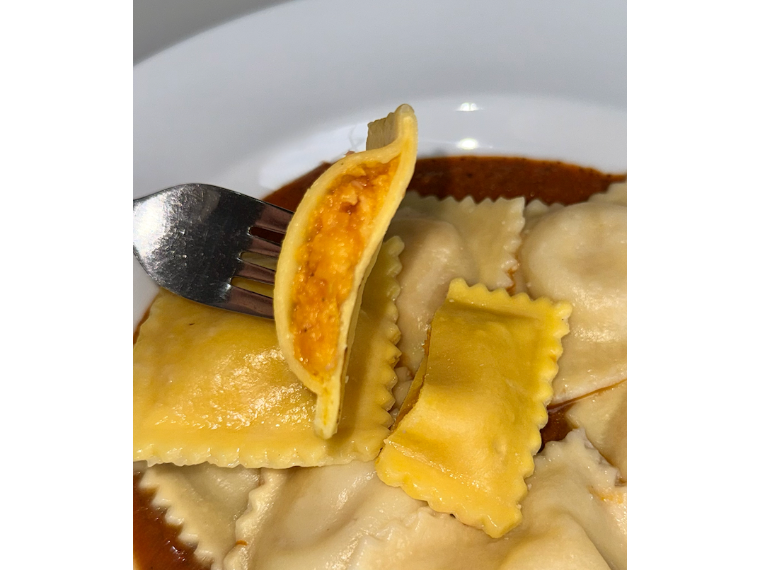 Ravioles de calabaza