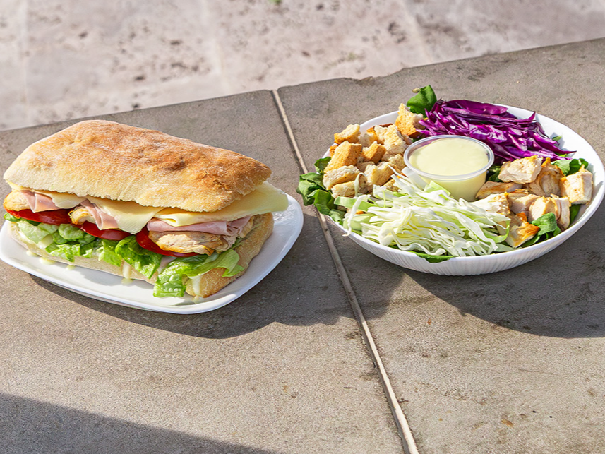 1 Sándwich + 1 Ensalada