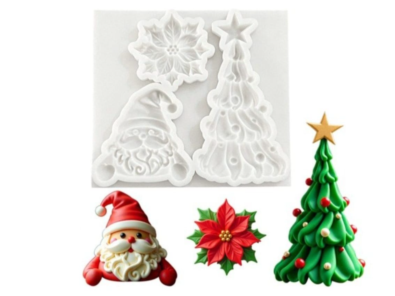 3 figuras navideñas