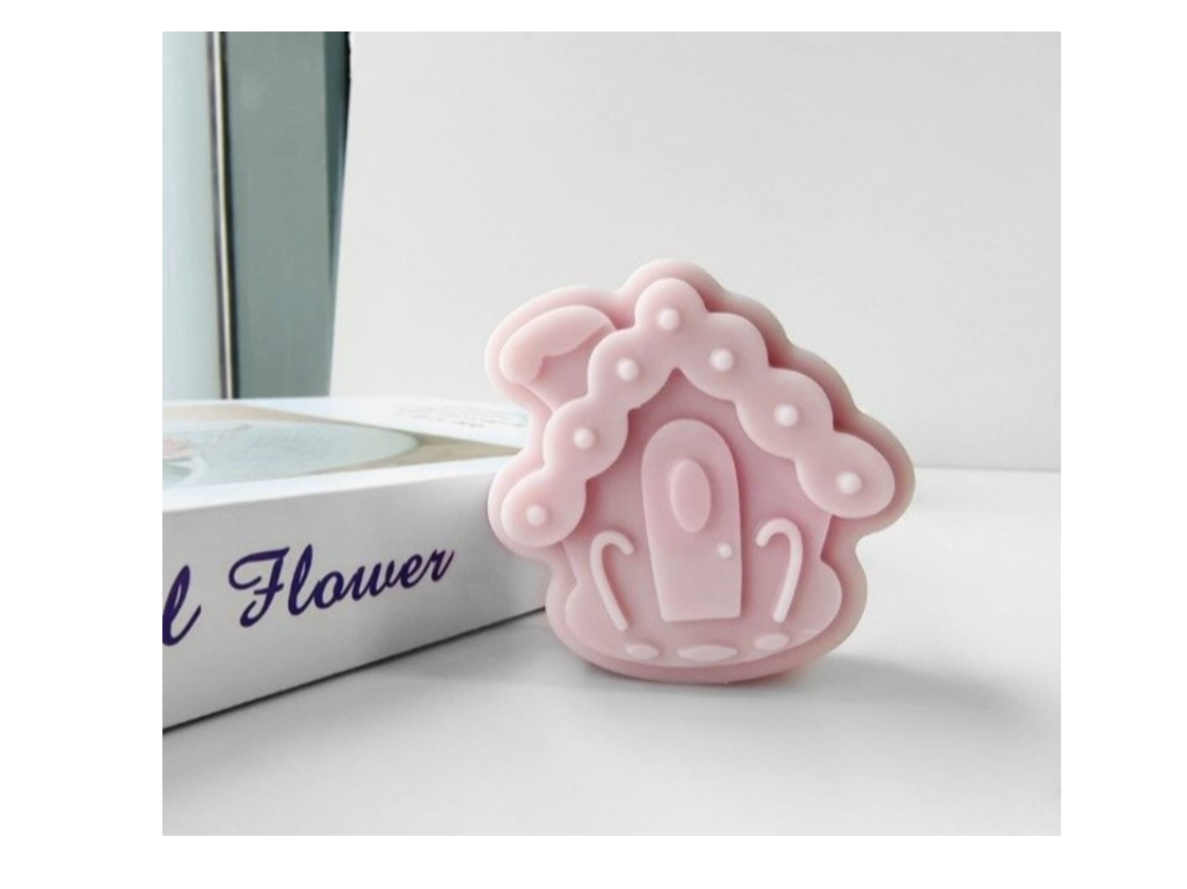 Casita animada navideña