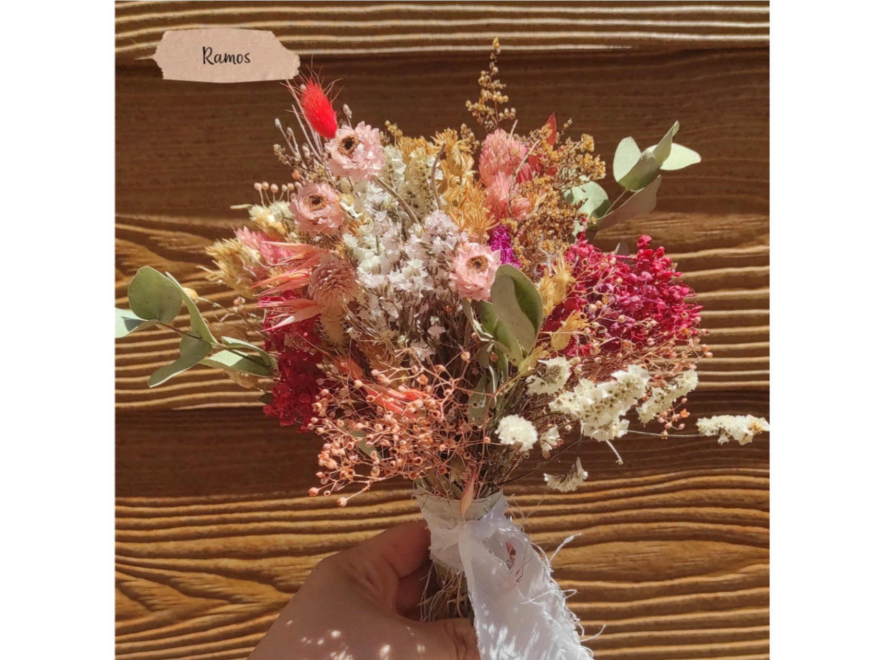 Ramos de flores secas tamaño M