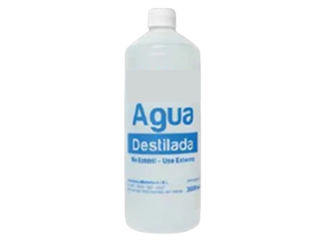 Agua destilada