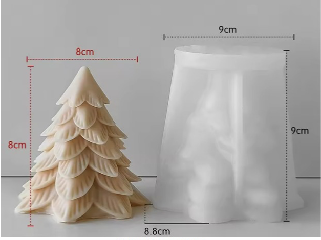 Árbolito de Navidad 7 pisos hojas