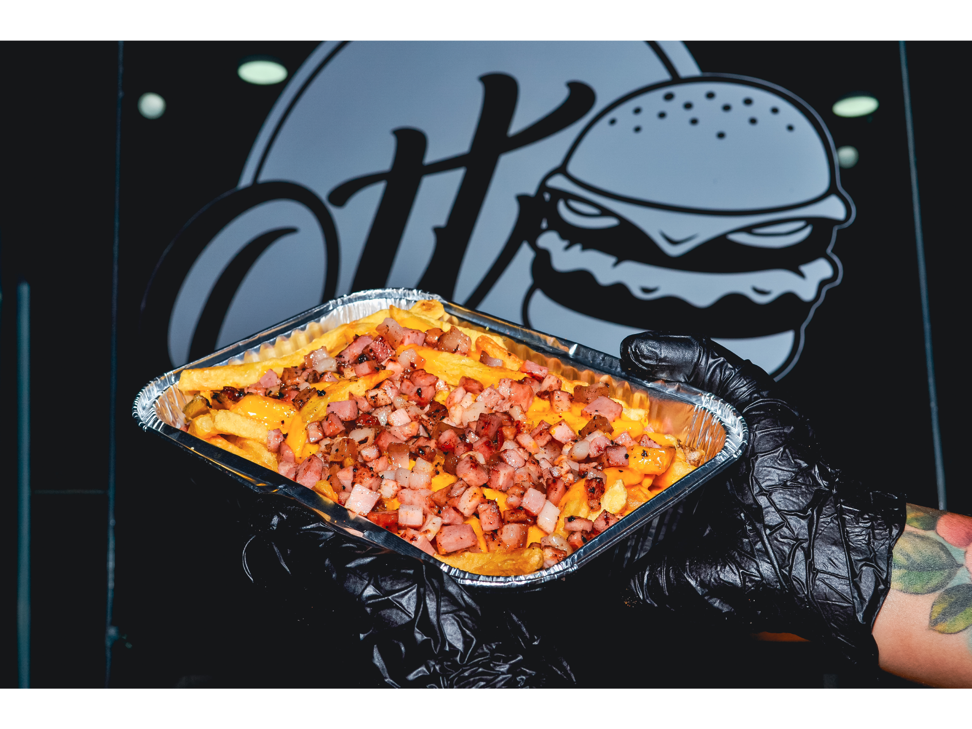 Papas con Chedar y Bacon