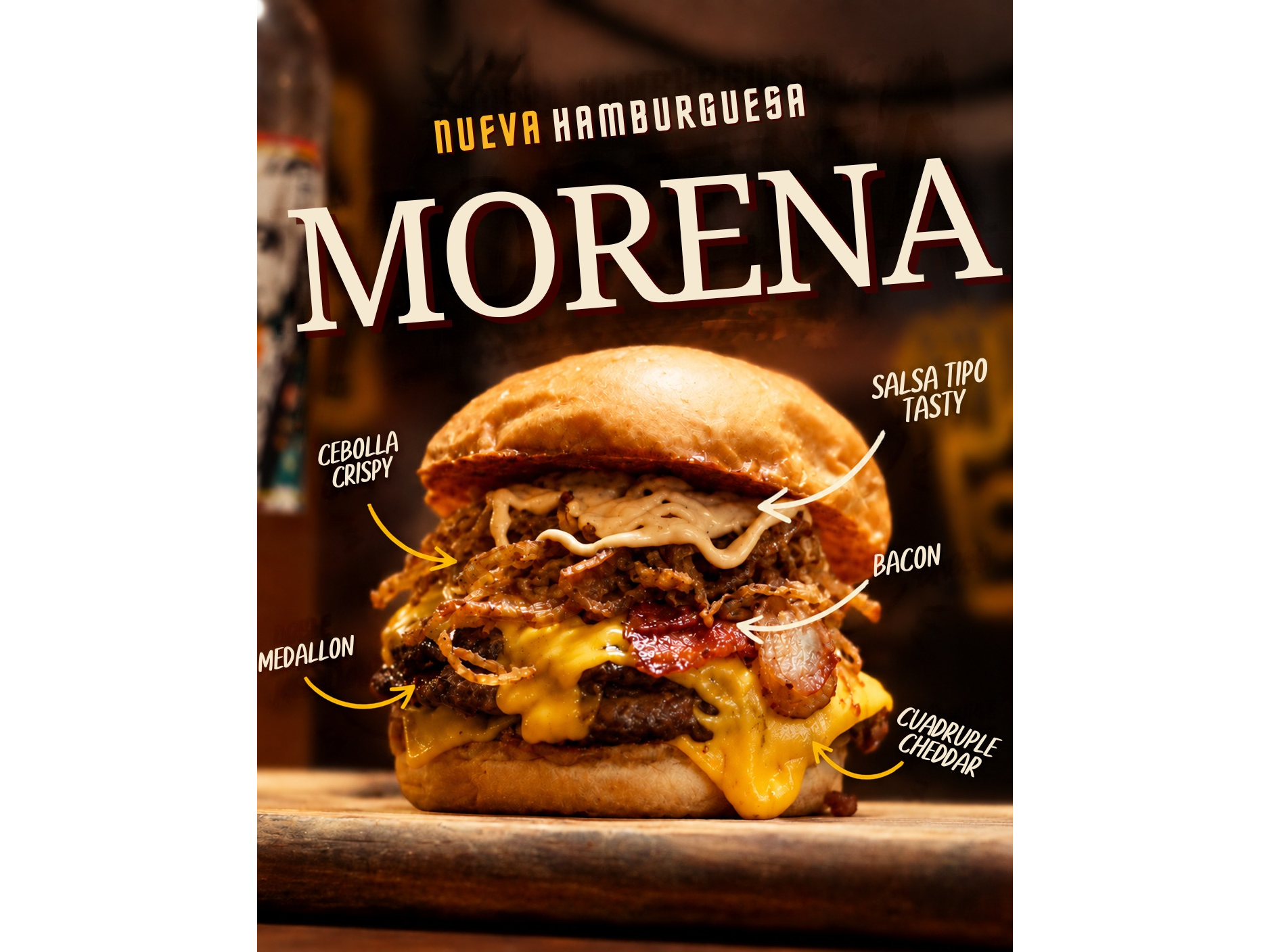 Morena (NUEVA BURGER) de Otto Burgers (Los Hornos)