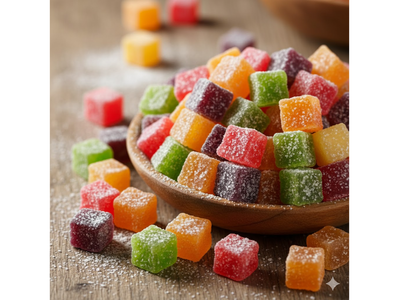 CUBITOS DE FRUTA GLACEADA SABOR ANANA