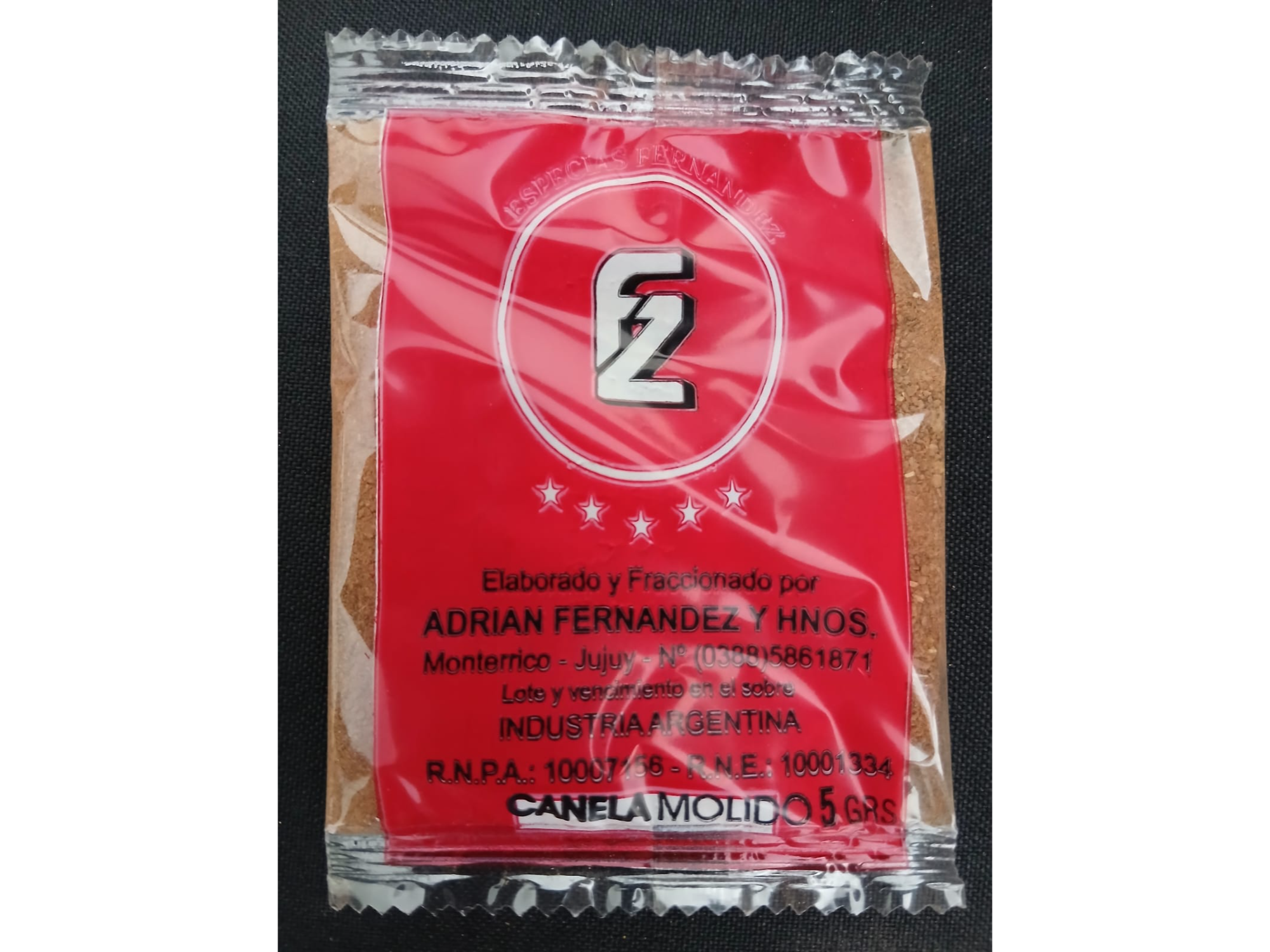 CANELA EN POLVO X 5 GR