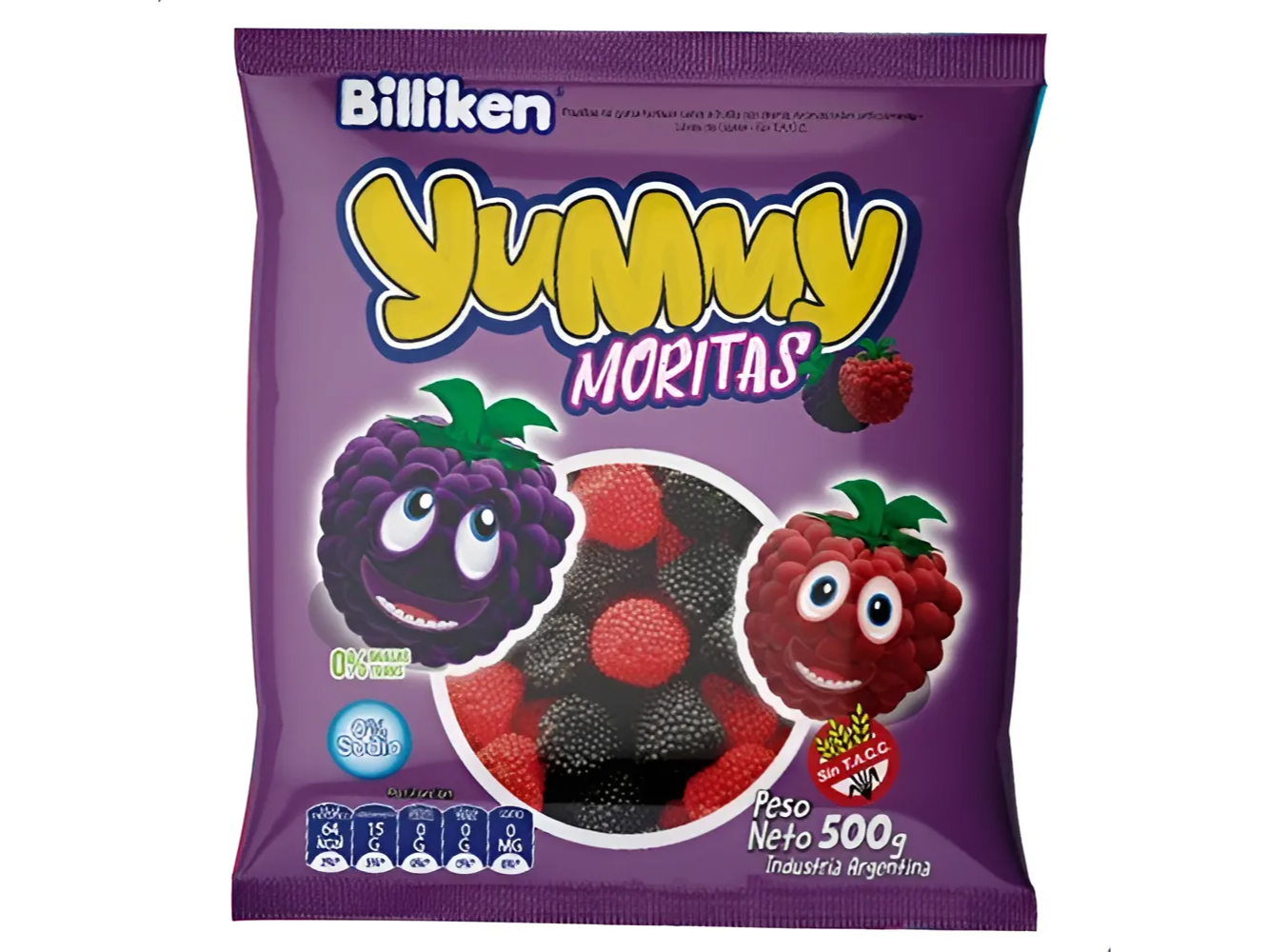 GOMITAS DE FORMA DE MORITAS