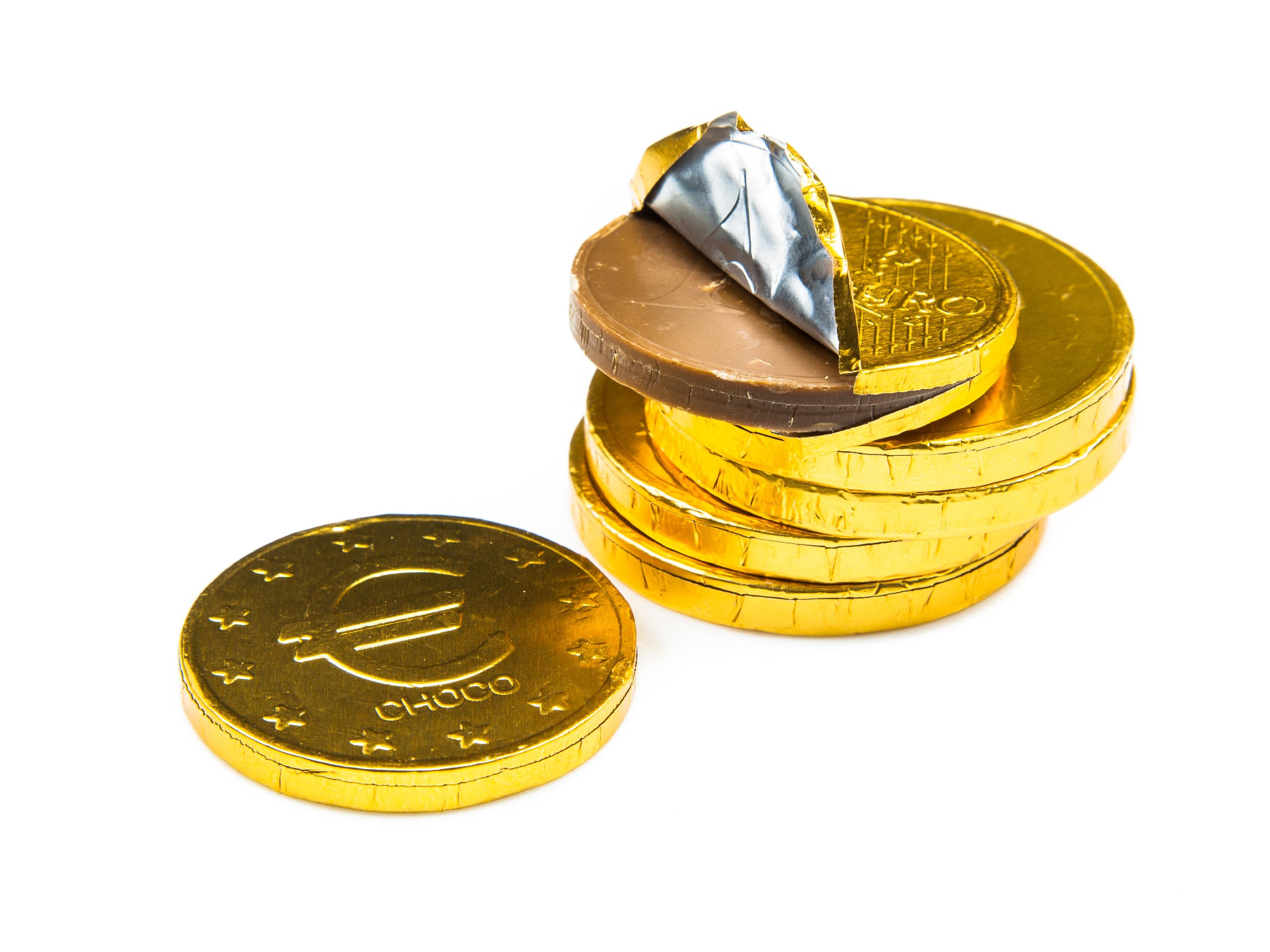 MONEDAS DE CHOCOLATE