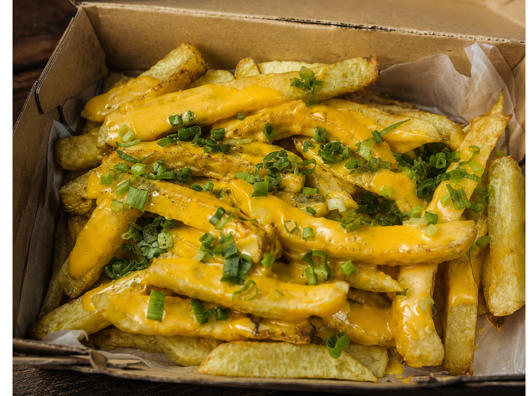 PAPAS CON CHEDDAR