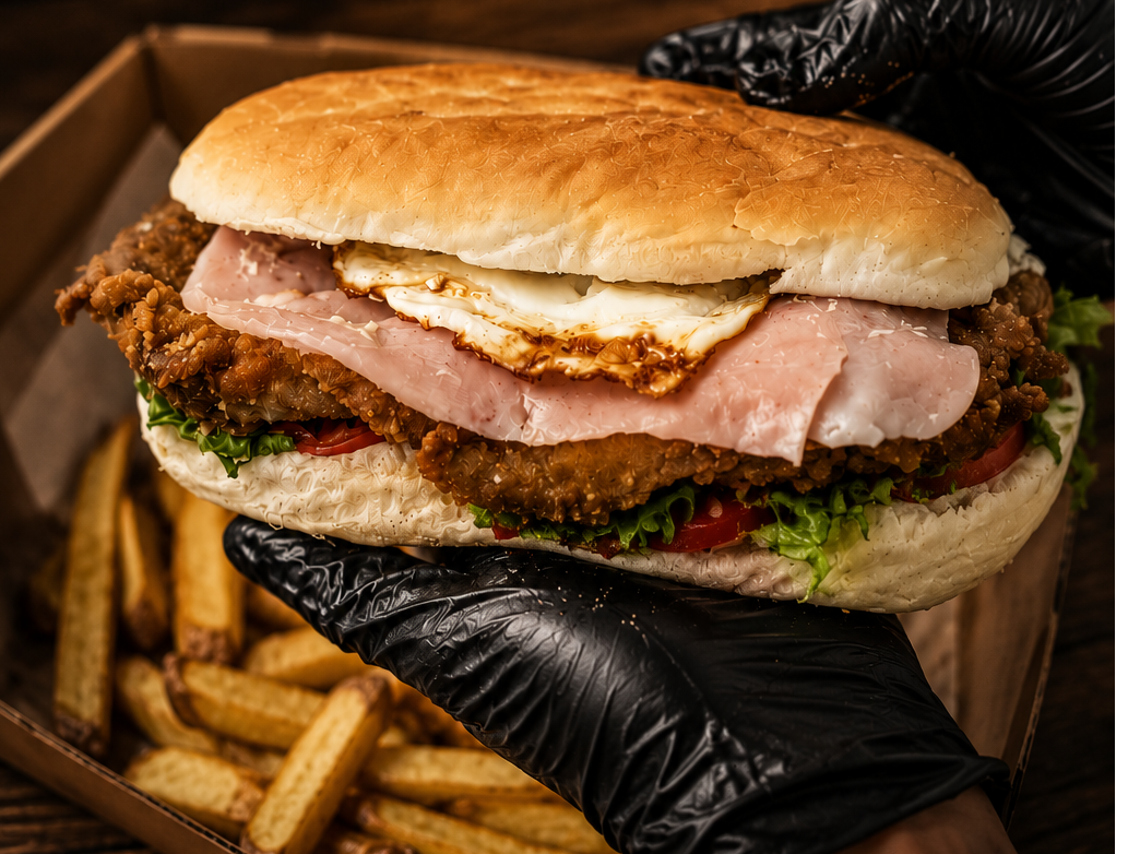 MILANESAS COMPLETAS + COCA COLA 354cc