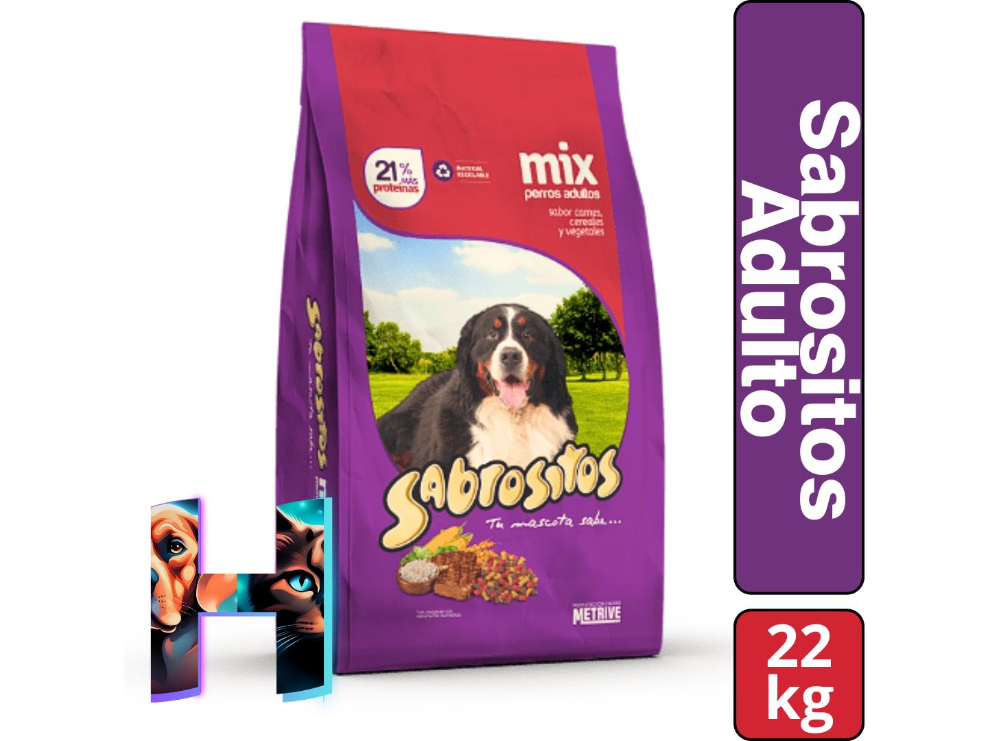 Sabrositos Mixx 20 Kg + 2KG GRATIS