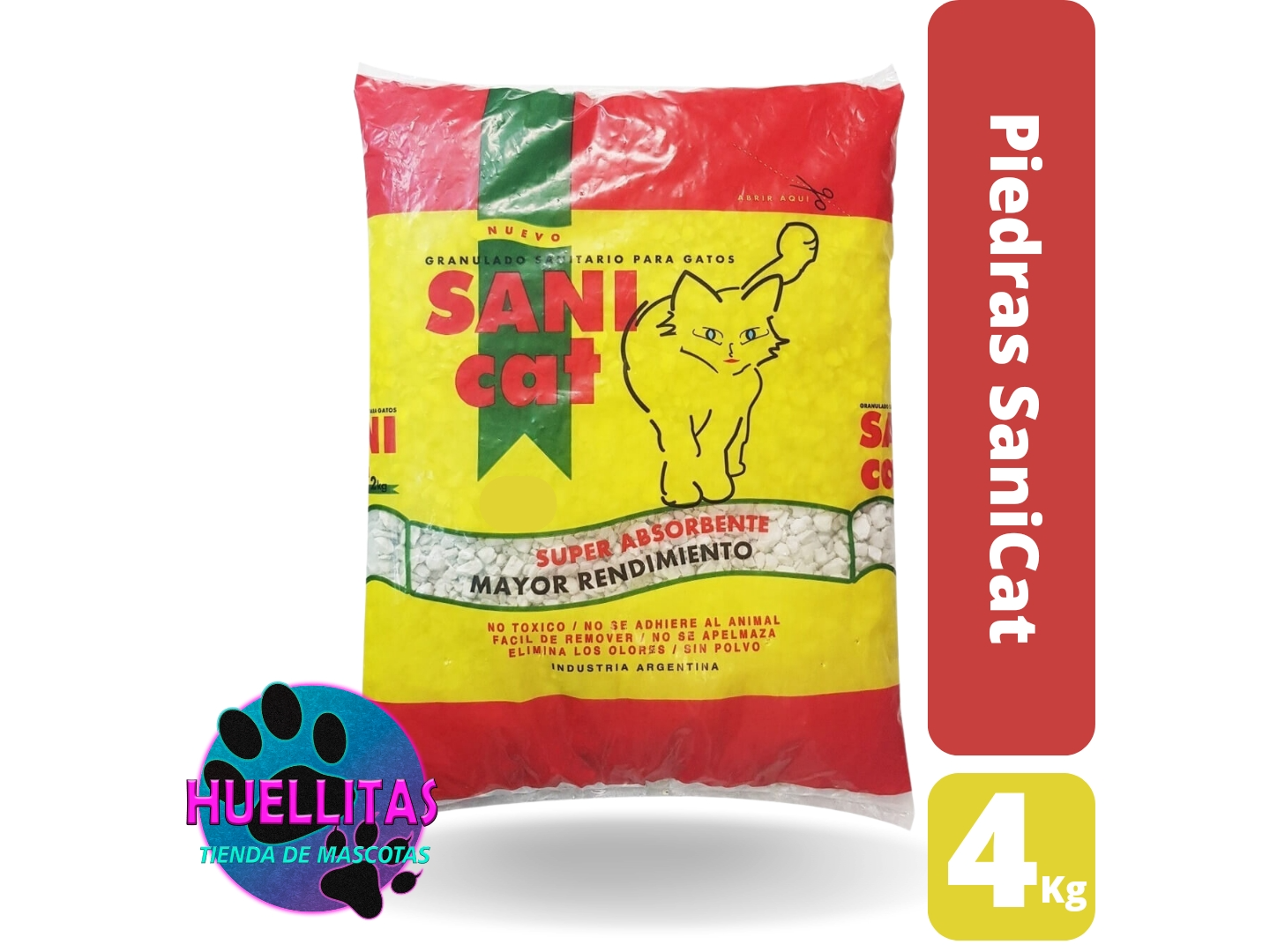 PIEDRAS SANI CAT 4KG