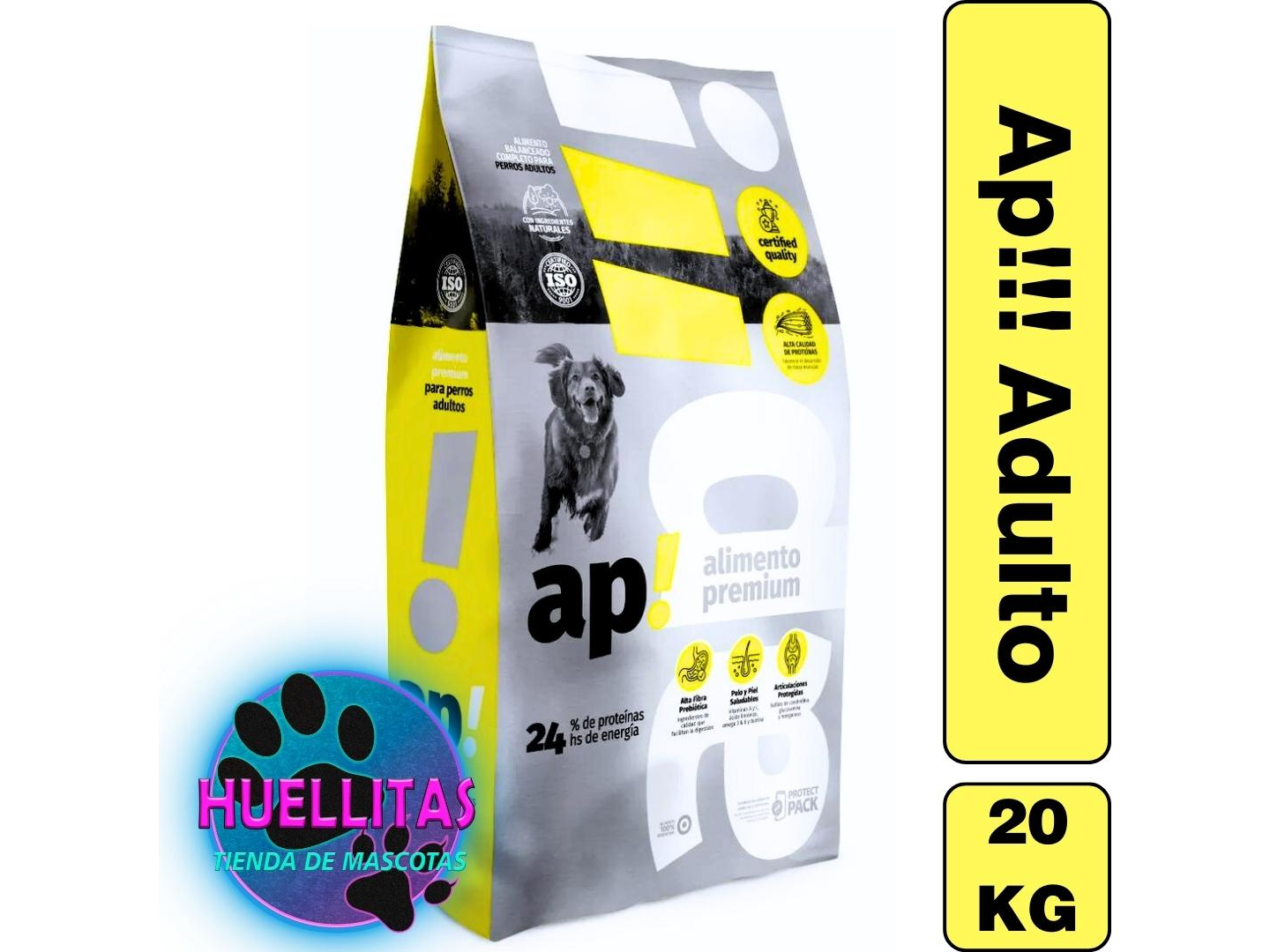 AP PREMIUM ADULTO 20KG 24%PROTEINA