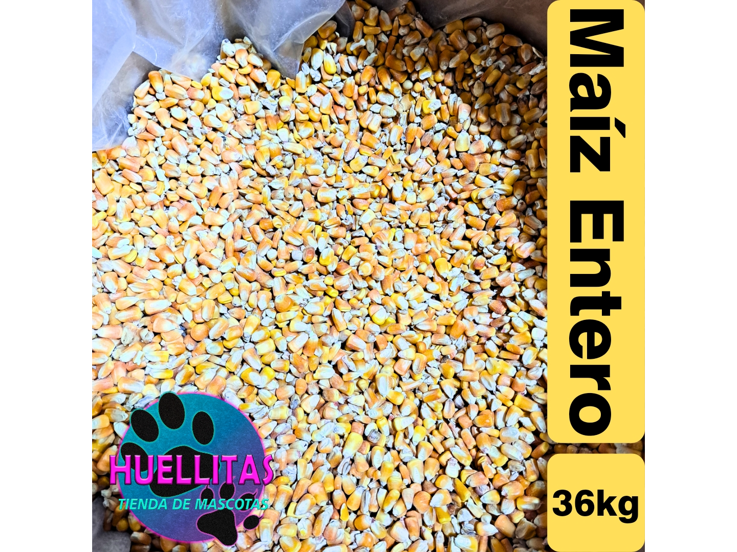 Maiz entero x 38Kg.