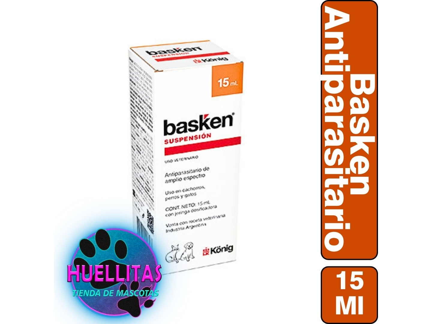 BASKEN LIQUIDO X 15ml CACHORROS