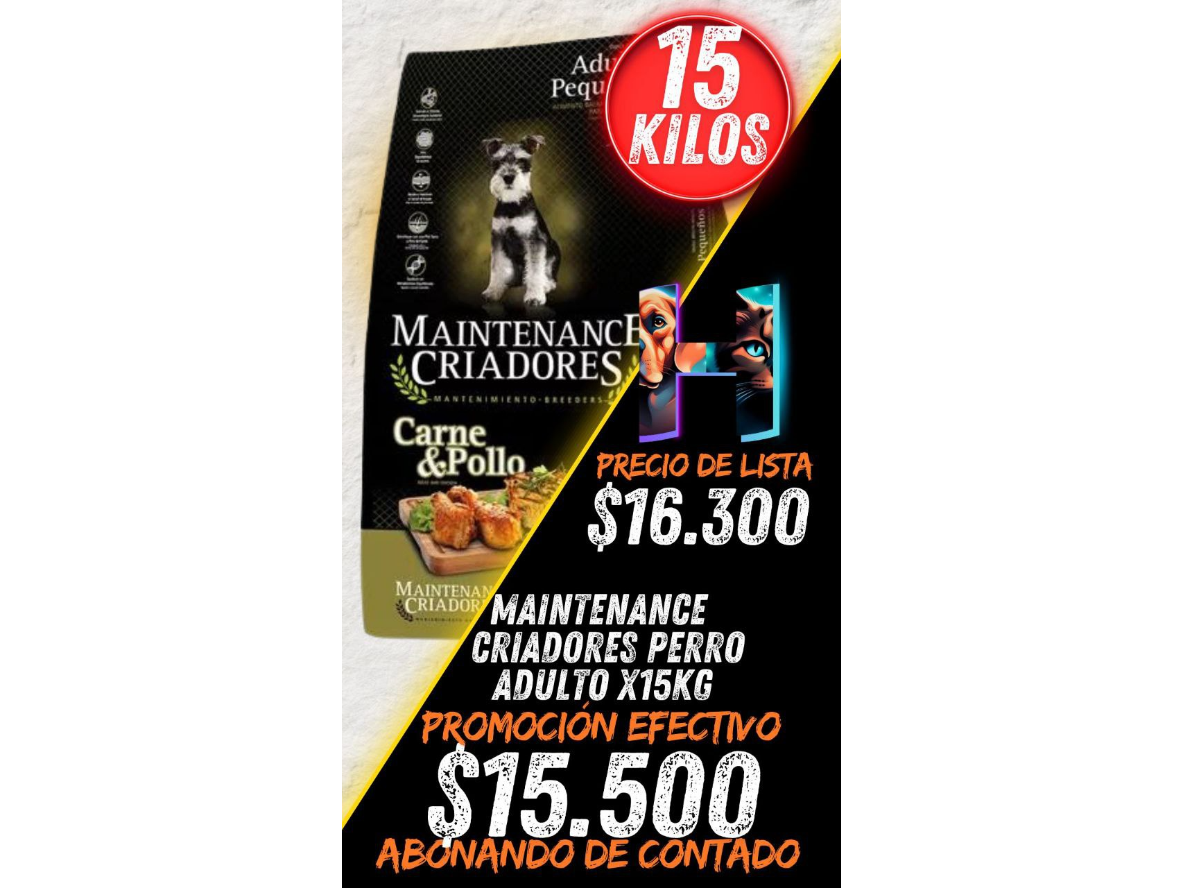 Maintenance Criadores Adulto Small x15kg