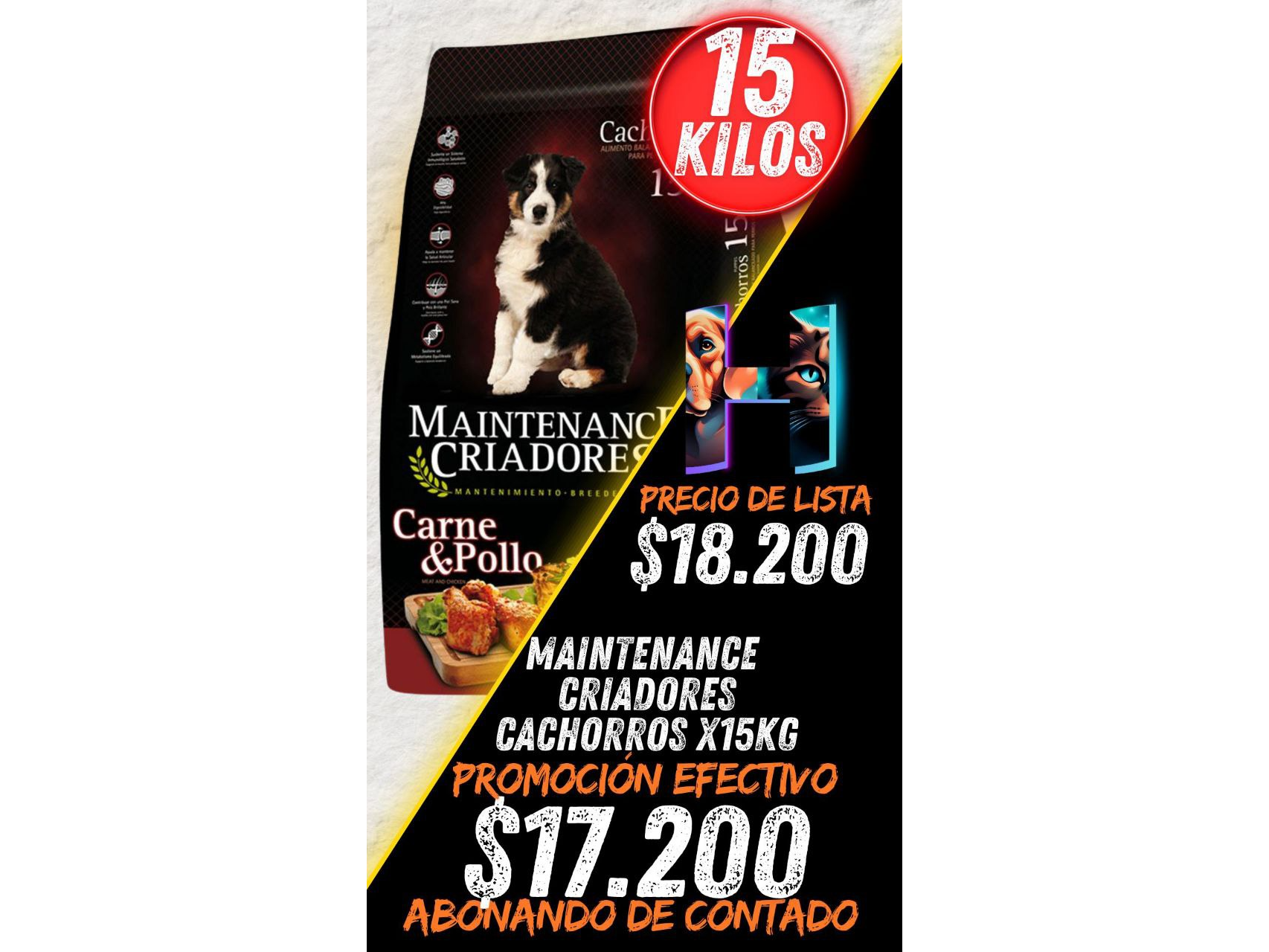 Maintenance Criadores Cachorro x15kg